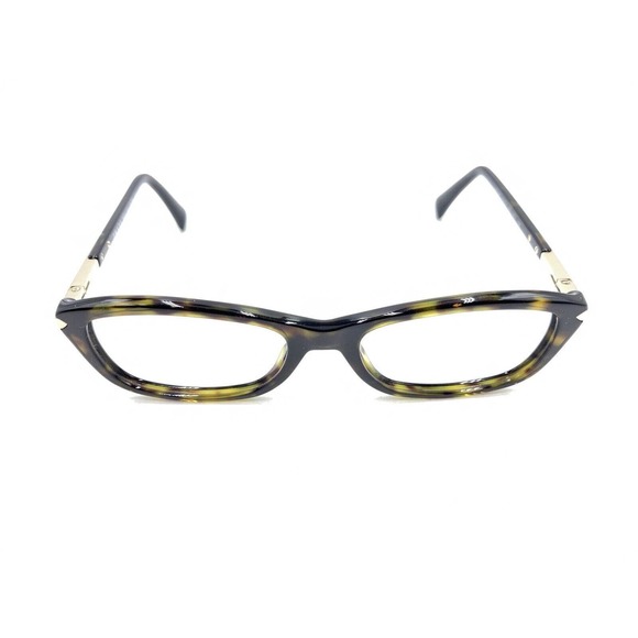 Prada VPR 04P 2AU-1O1 Tortoise Brown Gold Eyeglasses Frames 52-17 135 Italy - Picture 2 of 12